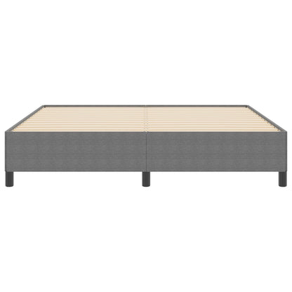 Bedframe Corduroy Stof Lichtgrijs 180 x 200 cm