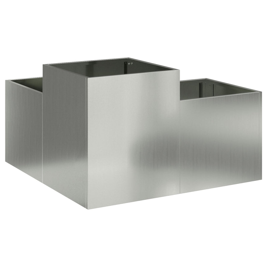 Tuinbak Gegalvaniseerd staal 100 x 100 x 48 cm
