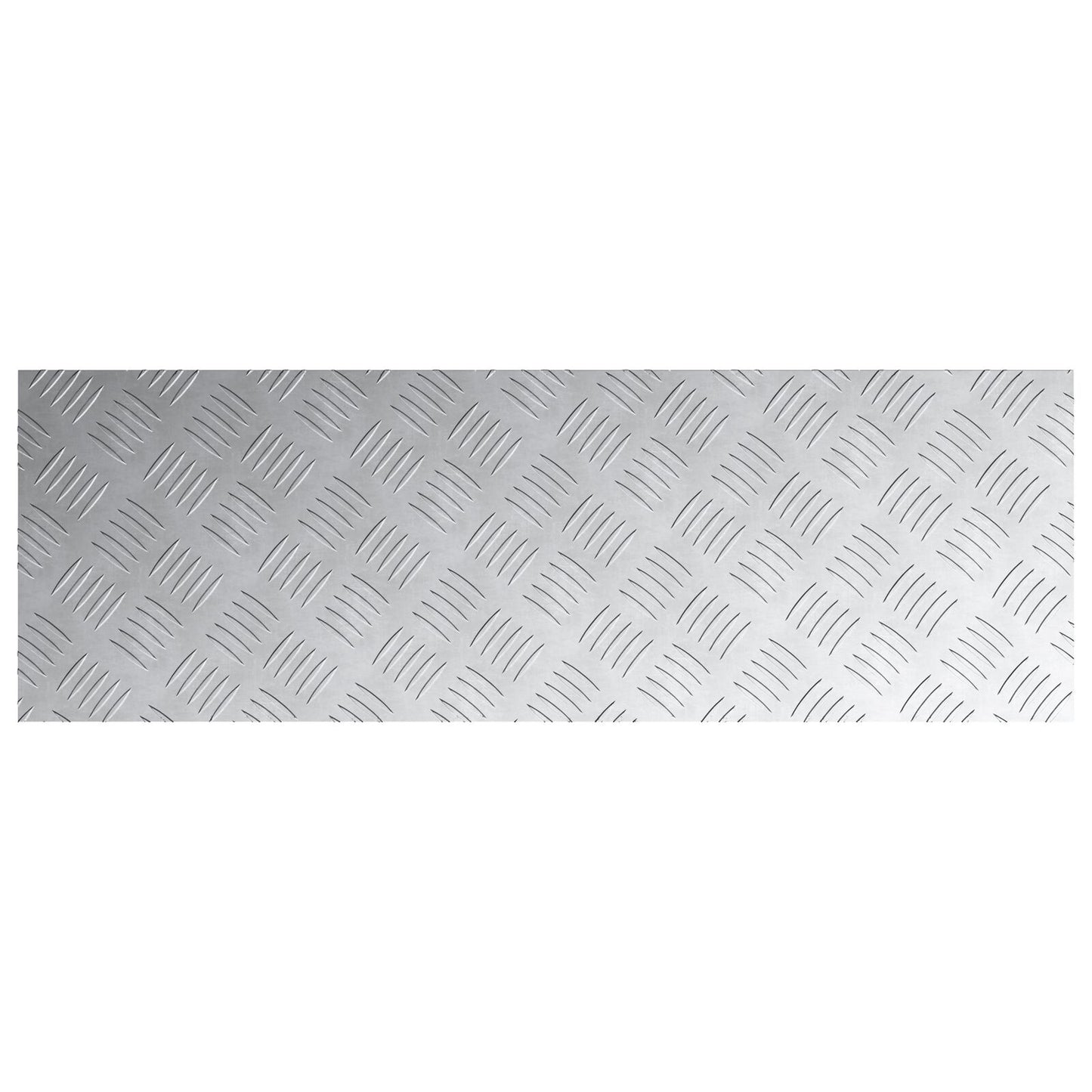 Aluminium Antislipplaat 4 Stuks 90X30 Cm 90 x 30 x 0.3 cm Rechthoekig