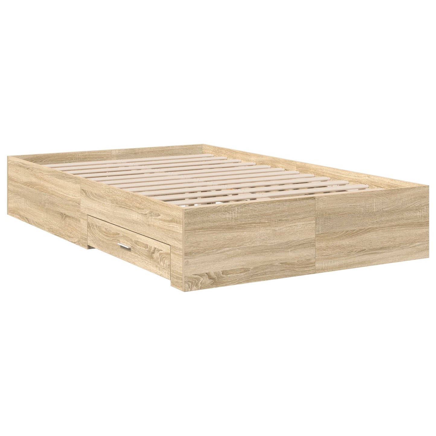 Bedframe Zonder Matras Met Lades Dubbel Gelaagd Hout