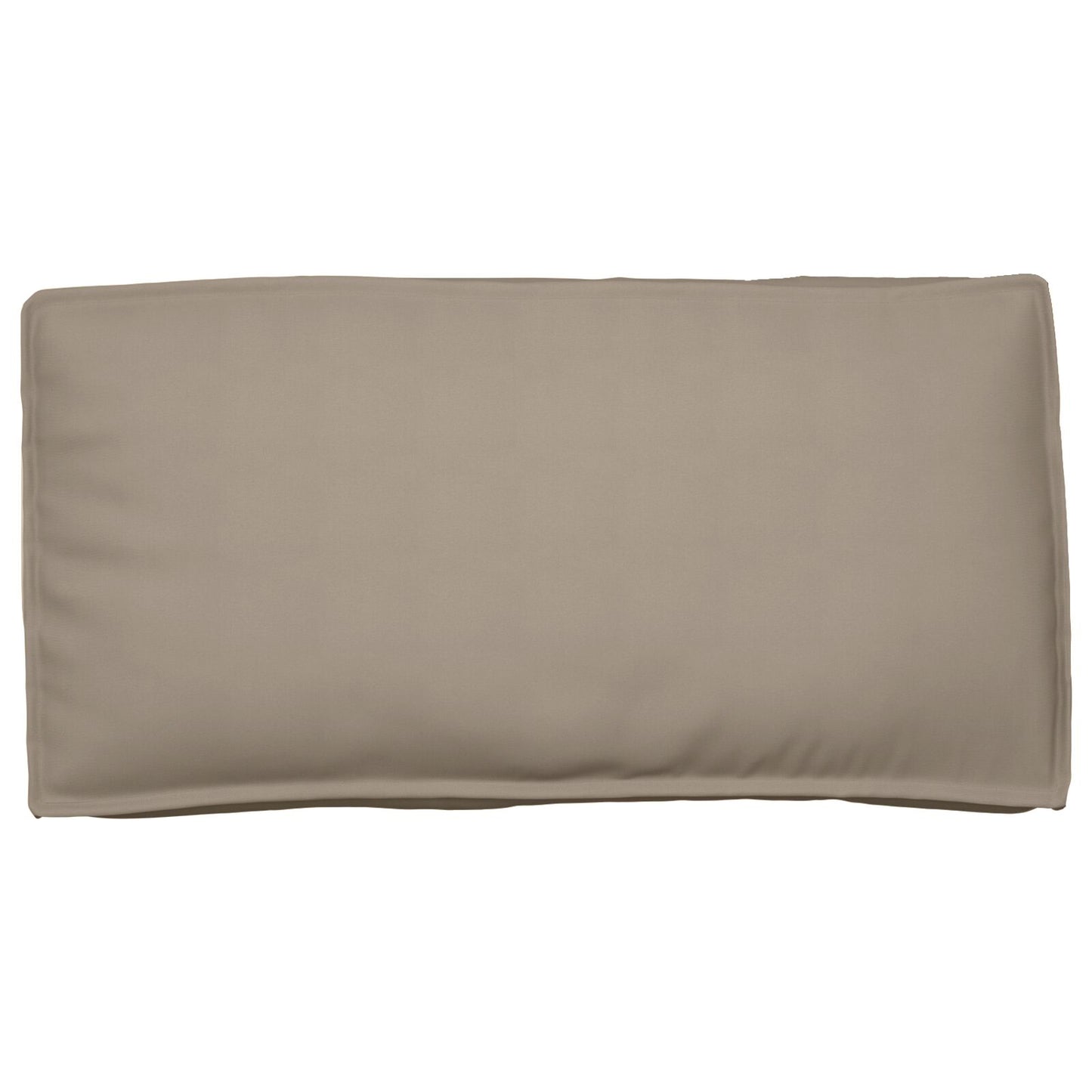 Pallet Kussen Voor Stoel/Rugleuning Taupe 120X60X12 Cm Oxford Stof