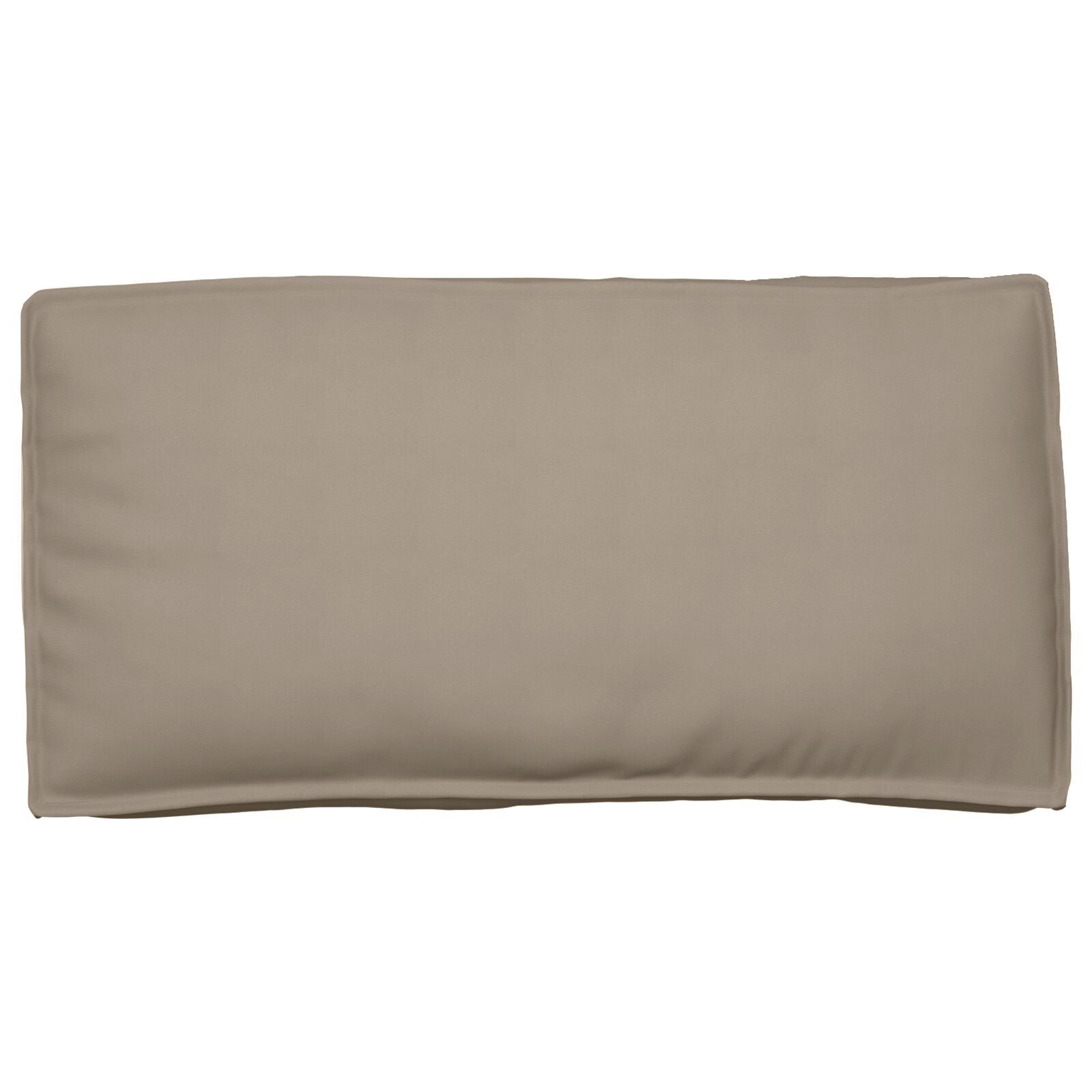 Pallet Kussen Voor Stoel/Rugleuning Taupe 120X60X12 Cm Oxford Stof
