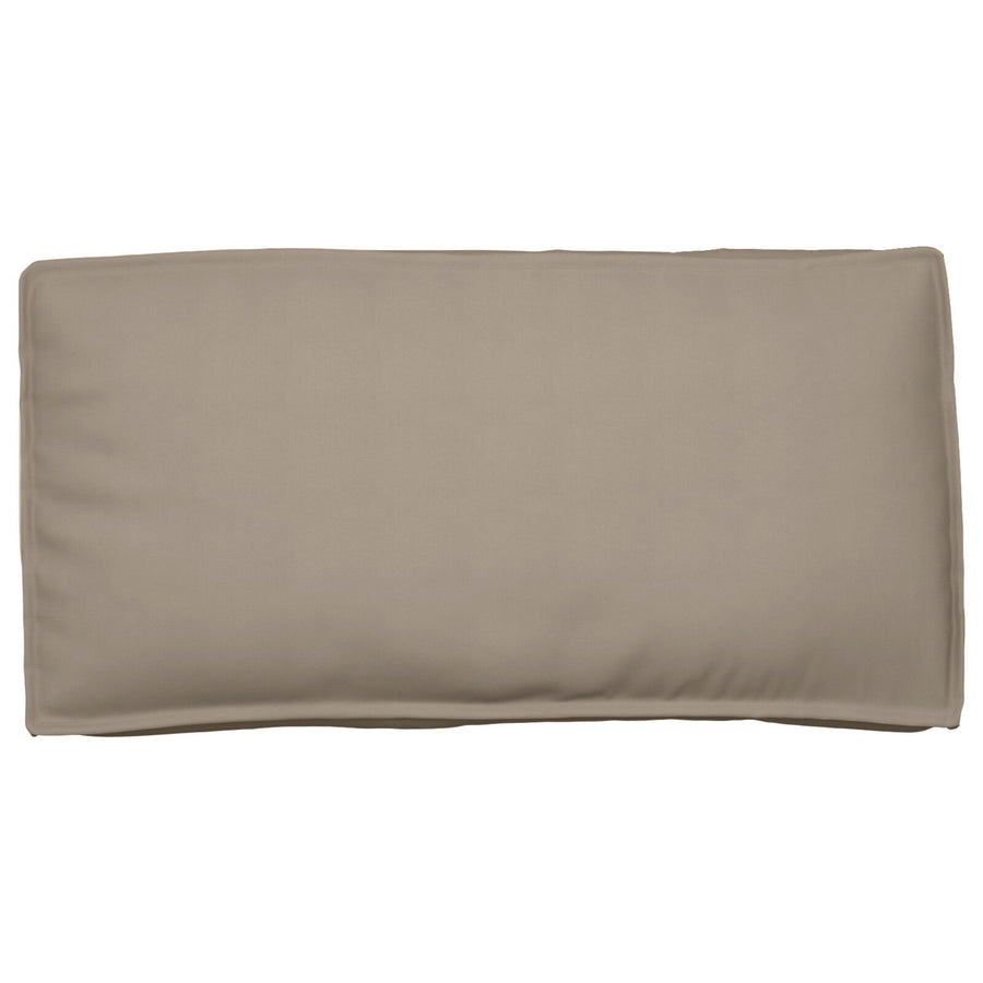 Pallet Kussen Voor Stoel/Rugleuning Taupe 120X60X12 Cm Oxford Stof