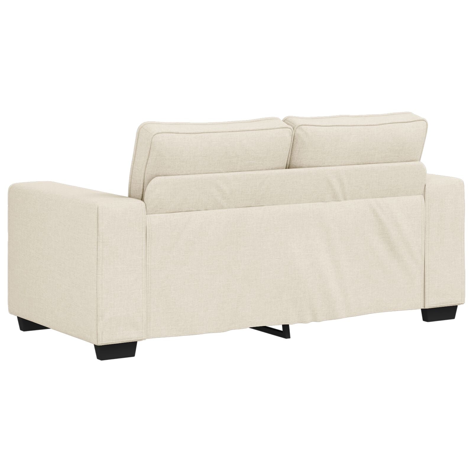2-Piece Sofa Set Met Kussens In Linnen 2-zitter + 3-zitter bank