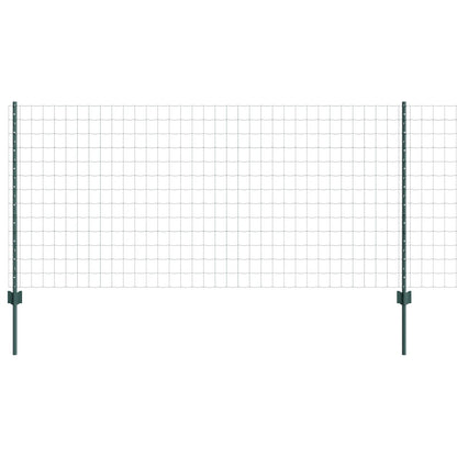 Tuinhek Set Set Van 2 Groen Gepoedercoat Staal 10 X 1 M