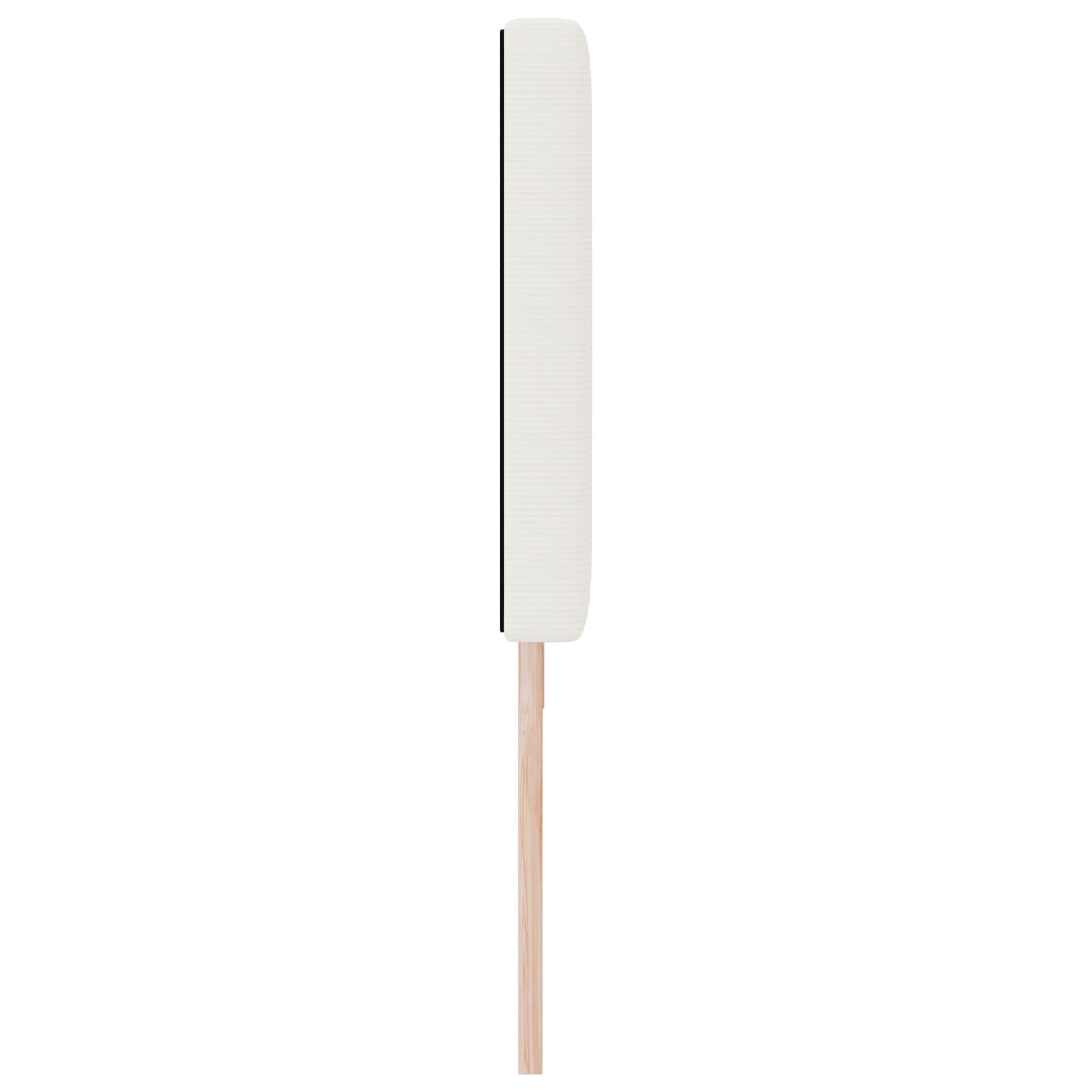 Hoofdbord Eenvoudig Design Corduroy Stof Crème 180 cm Laag hoofdbord