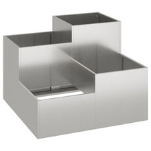 Tuinoplener Roestvrij staal 80 x 80 x 60 cm