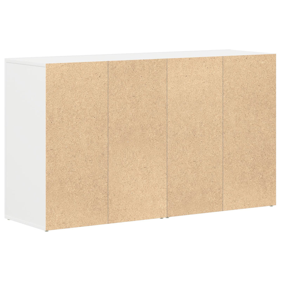 Witte Dressoir Wit Hout 120 X 36 X 69 Cm Opslag Witte Dressoir