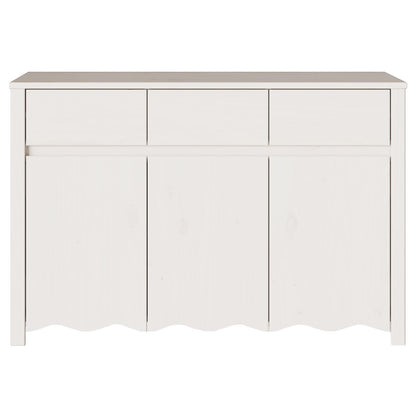 Dressoir ""Drammen"" 114X43X75,5 Cm Massief Hout Van Den Wit