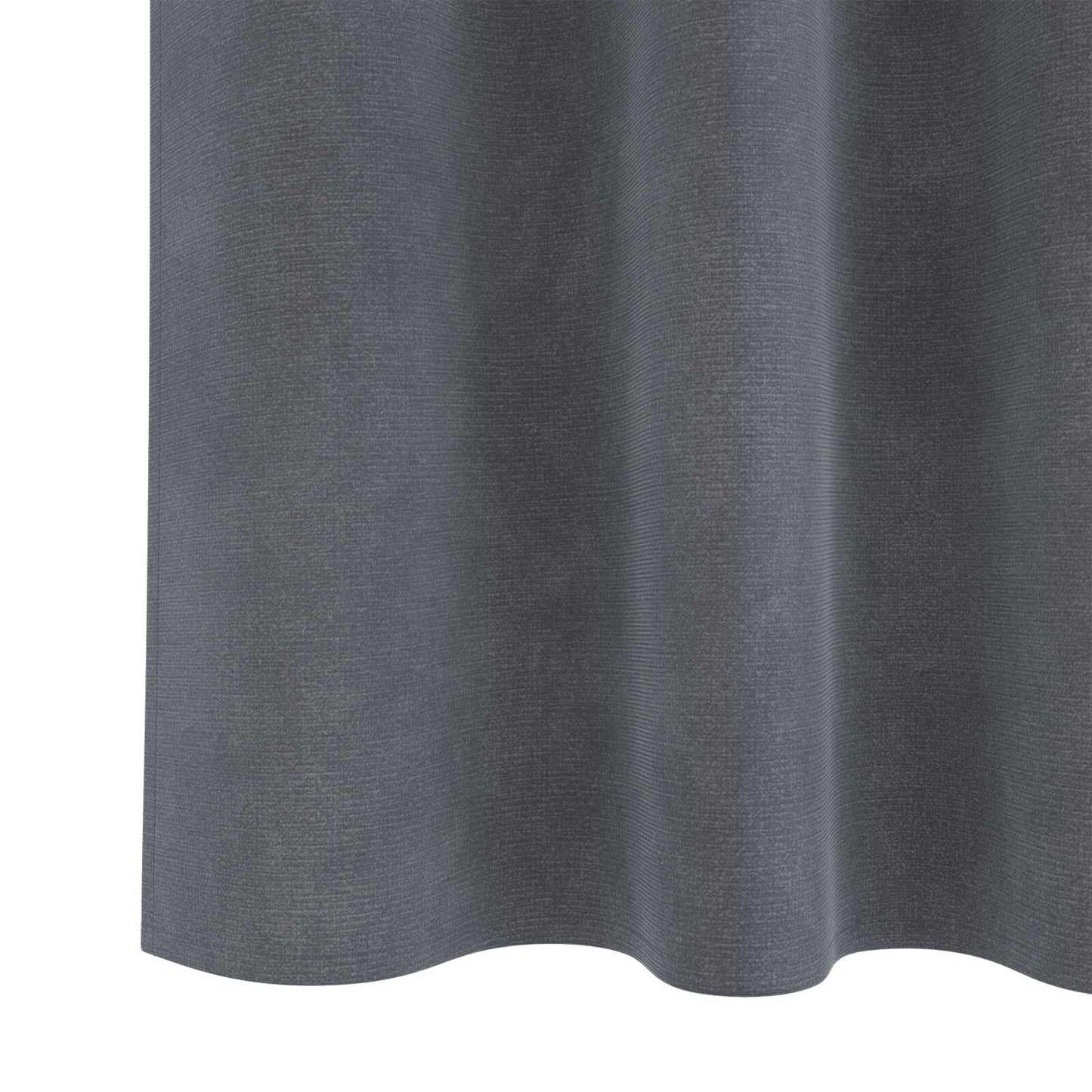 Blackout Gordijnen Met Topband 2 Stuks Velvet Super Lichtgrijs 140 x 245 cm met genaaide tape