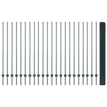 Gelaste Draadhek Met 22 U-Posts Groen 1.5X50 M Staal