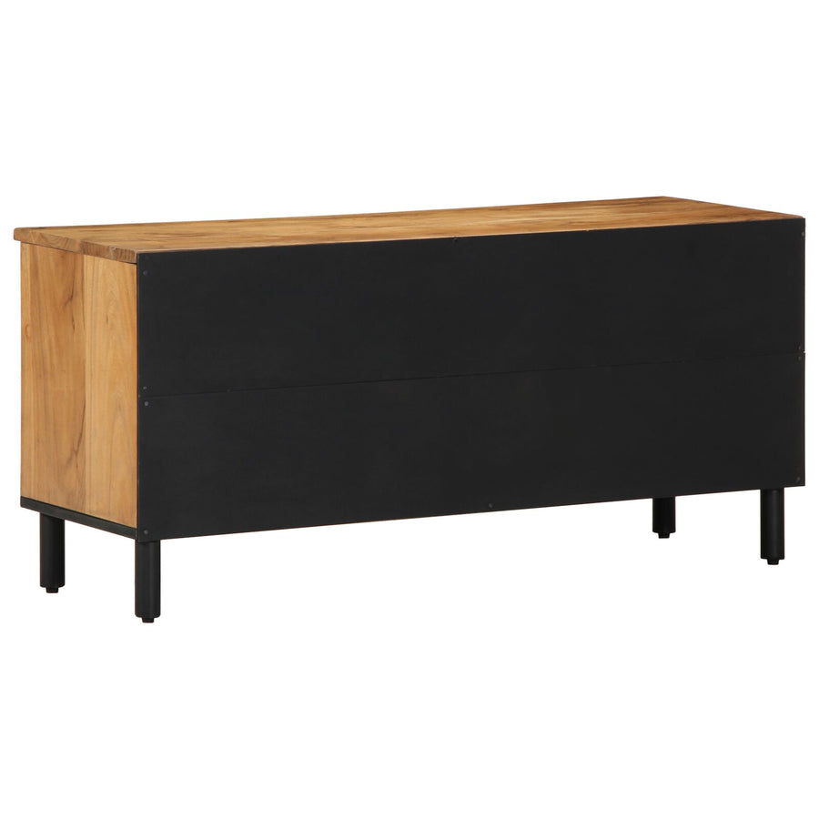 Tv-Kast 100X33,5X46 Cm Massief acaciahout