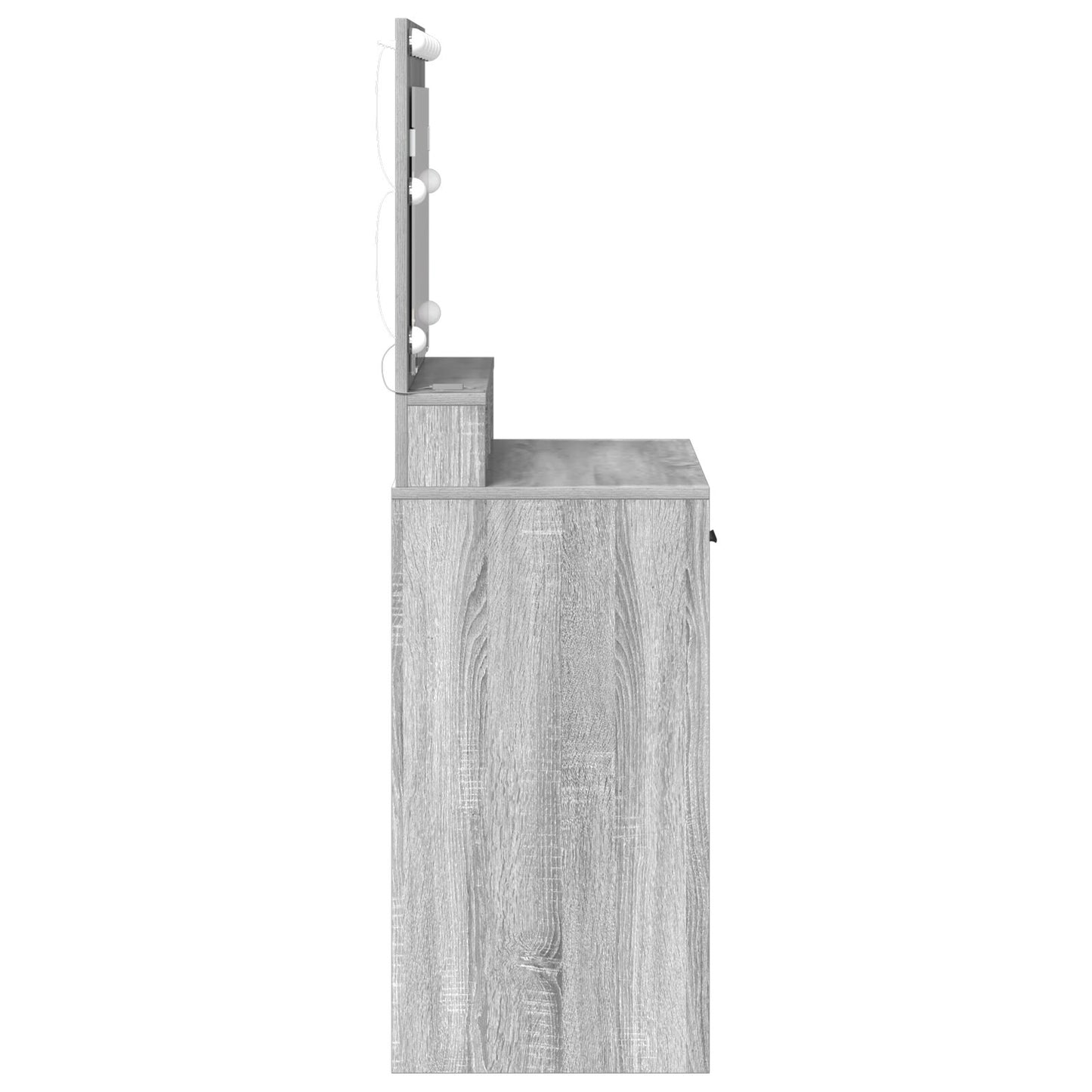 Kaptafel Met Led-Verlichting - 79 x 41 x 135 cm Grijs sonoma