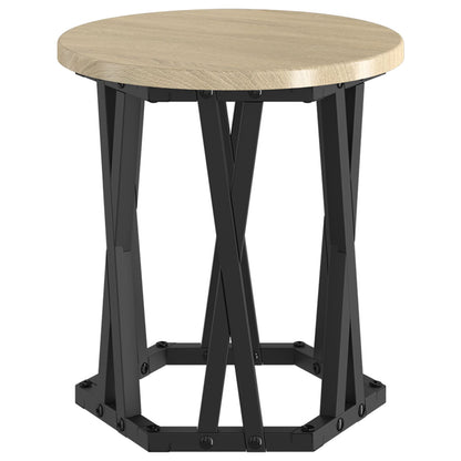 Nesting Bijzettafels 3 Stuks Geengineerd Hout Sonoma eiken