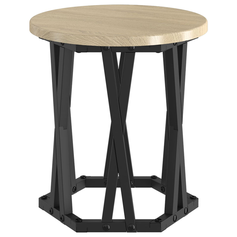 Nesting Bijzettafels 3 Stuks Geengineerd Hout Sonoma eiken