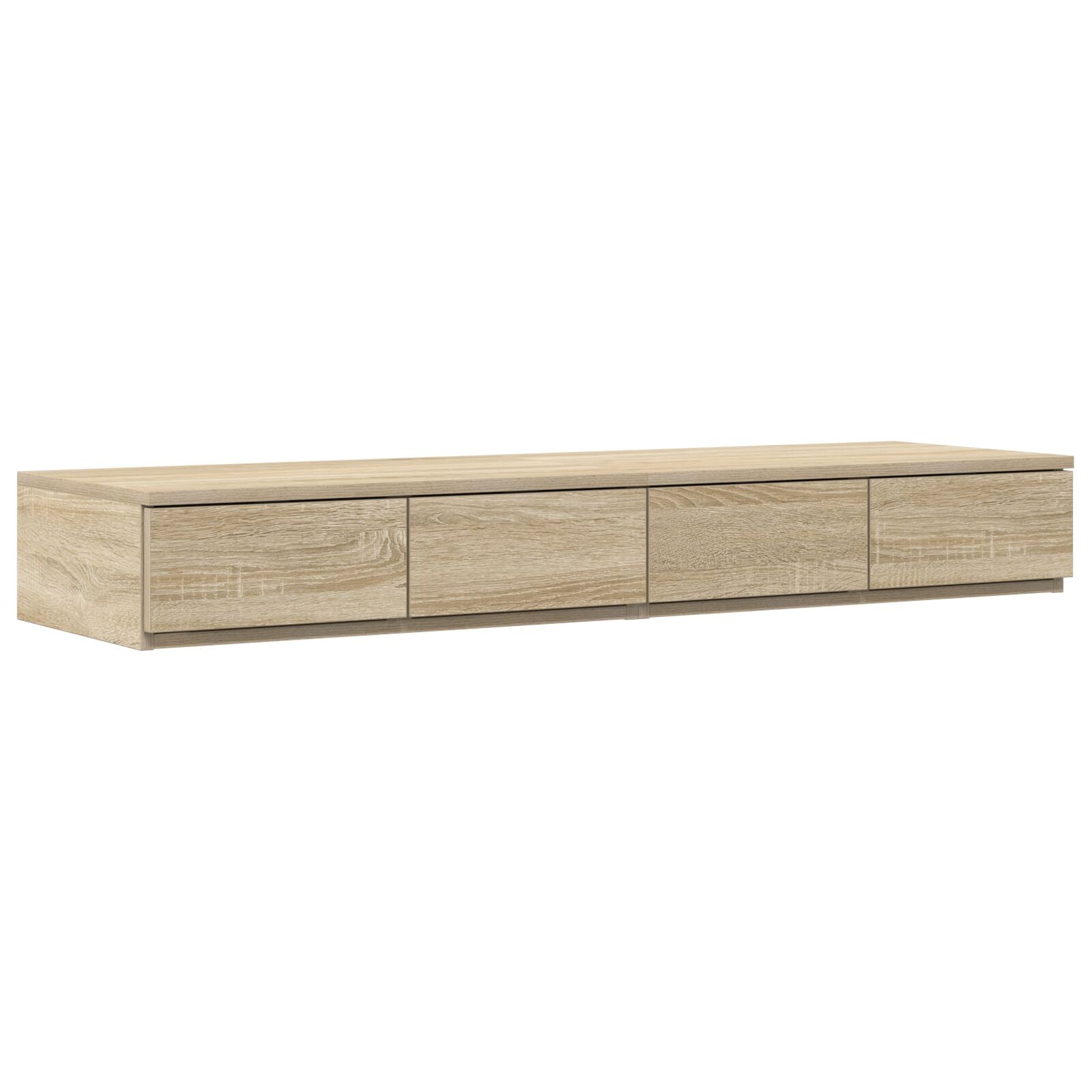 Bed Lades Samengesteld Hout Sonoma eiken 120 x 36,5 x 16,5 cm