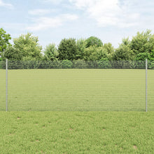 Gegalvaniseerd Draadhek Met 22 U-Paaltjes Zilver 0.8X50 M Staal