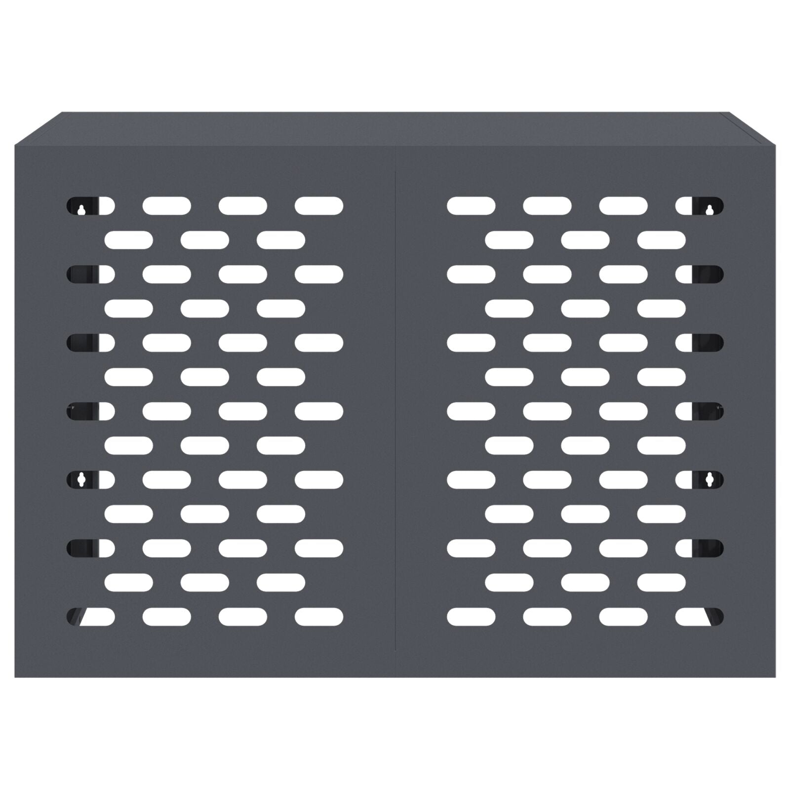 Airconditioning Cover - , , Gemaakt Van Staal Anthraciet 100 x 50 x 70 cm