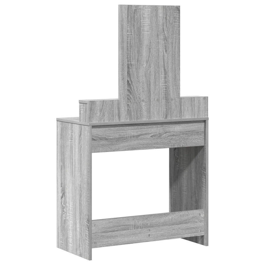 Kaptafel Met Lade Grijs Sonoma 79 x 41 x 140 cm Grijze sonoma