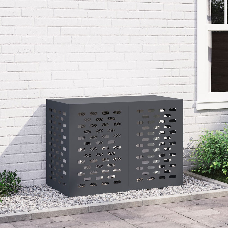 Airconditioning Cover - , , Gemaakt Van Staal Anthraciet 100 x 50 x 70 cm
