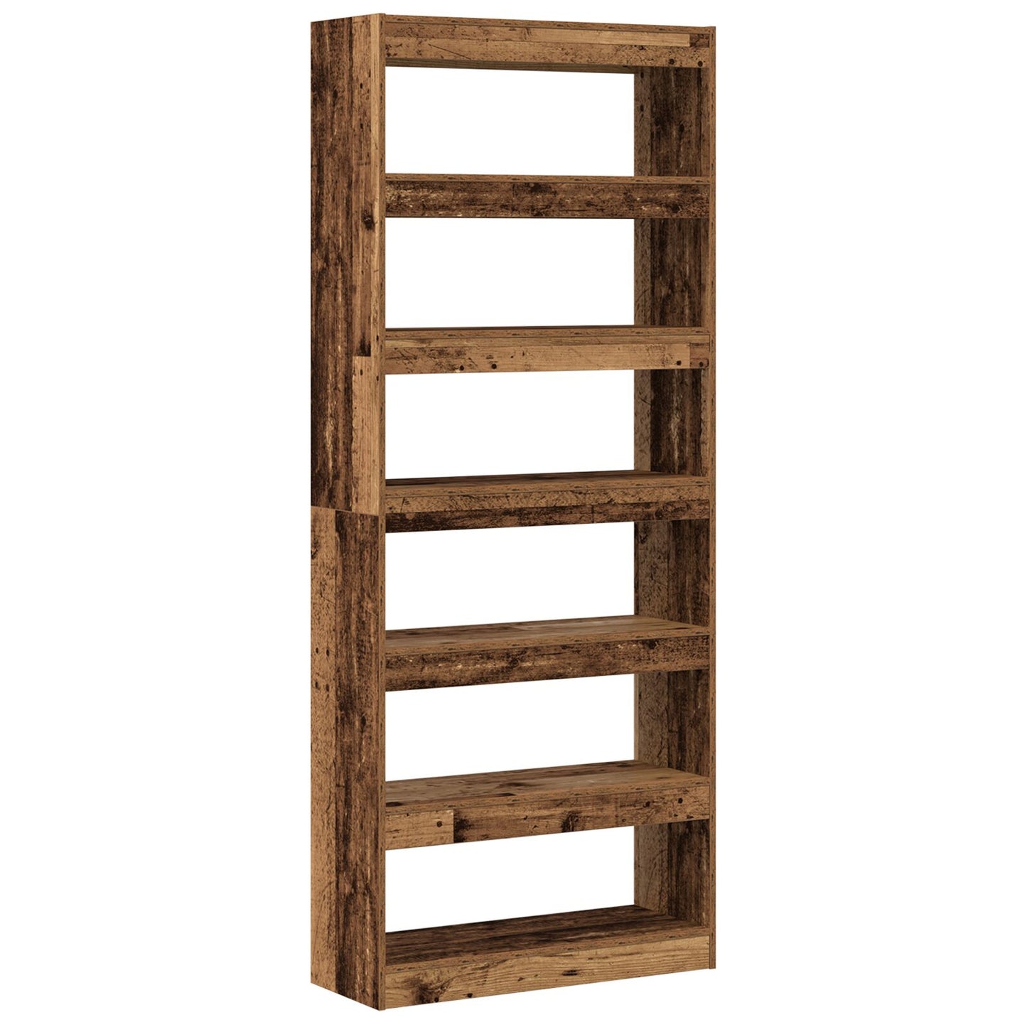 Oude Houten Boekenplank Oude Hout Bewerkt Hout 80 X 30 X 198 Cm
