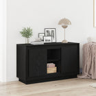 Dressoir 102x35x60 cm zwart eiken