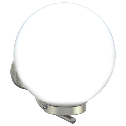 Buitenwandlamp Zilver Rvs Ip44 1