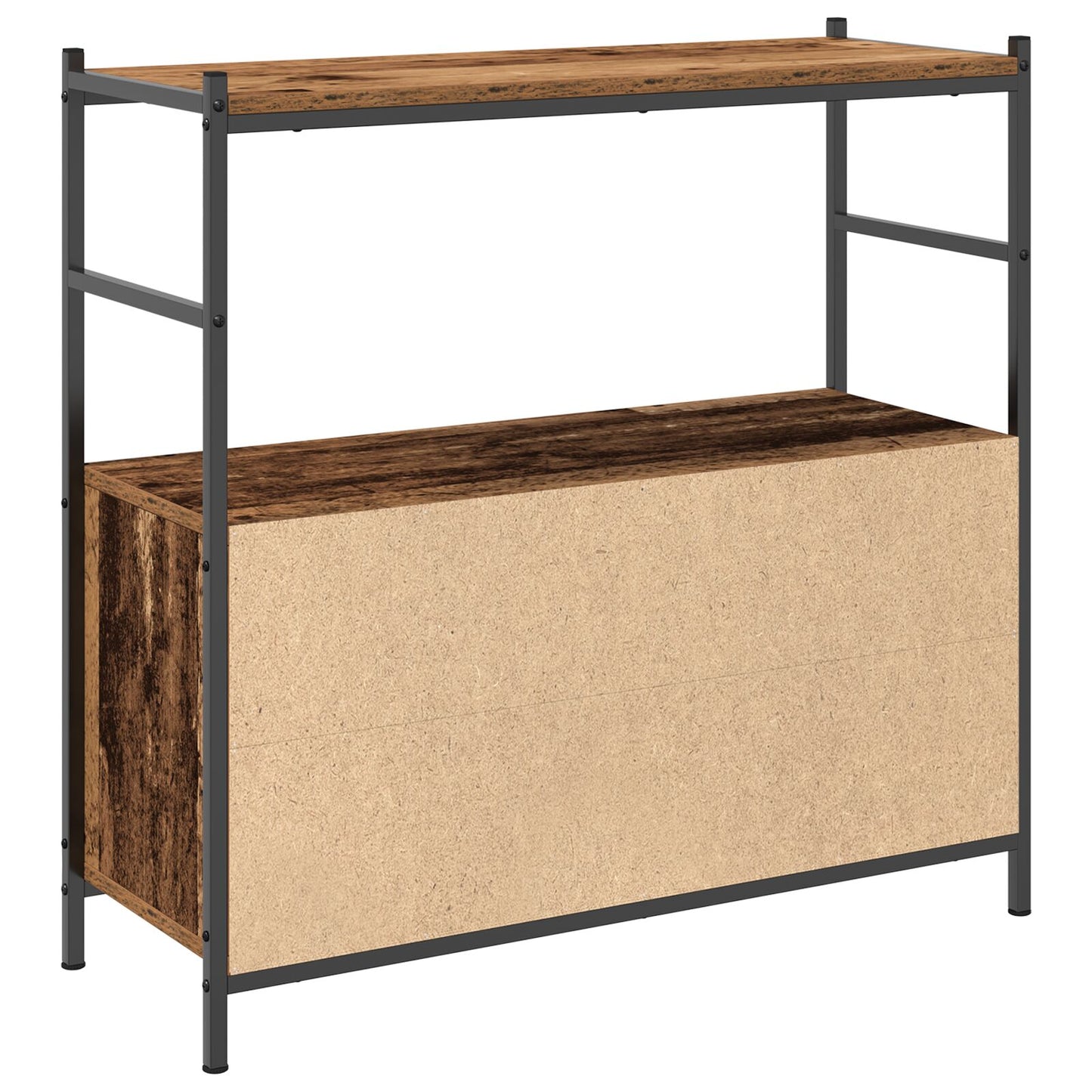 Boekenkast 80X30X Engineered Hout 78,5 cm Gerookt eiken