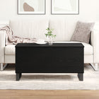 Salontafel zwart eiken 90x44,5x45 cm