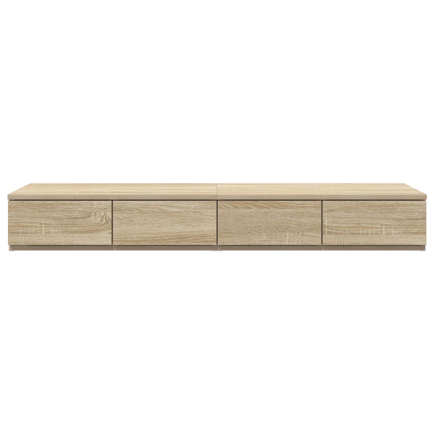 Bed Lades Samengesteld Hout Sonoma eiken 120 x 36,5 x 16,5 cm