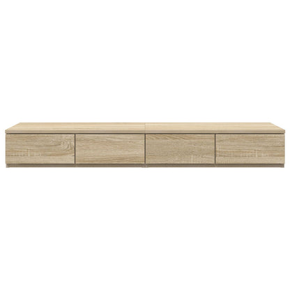 Bed Lades Samengesteld Hout Sonoma eiken 120 x 36,5 x 16,5 cm