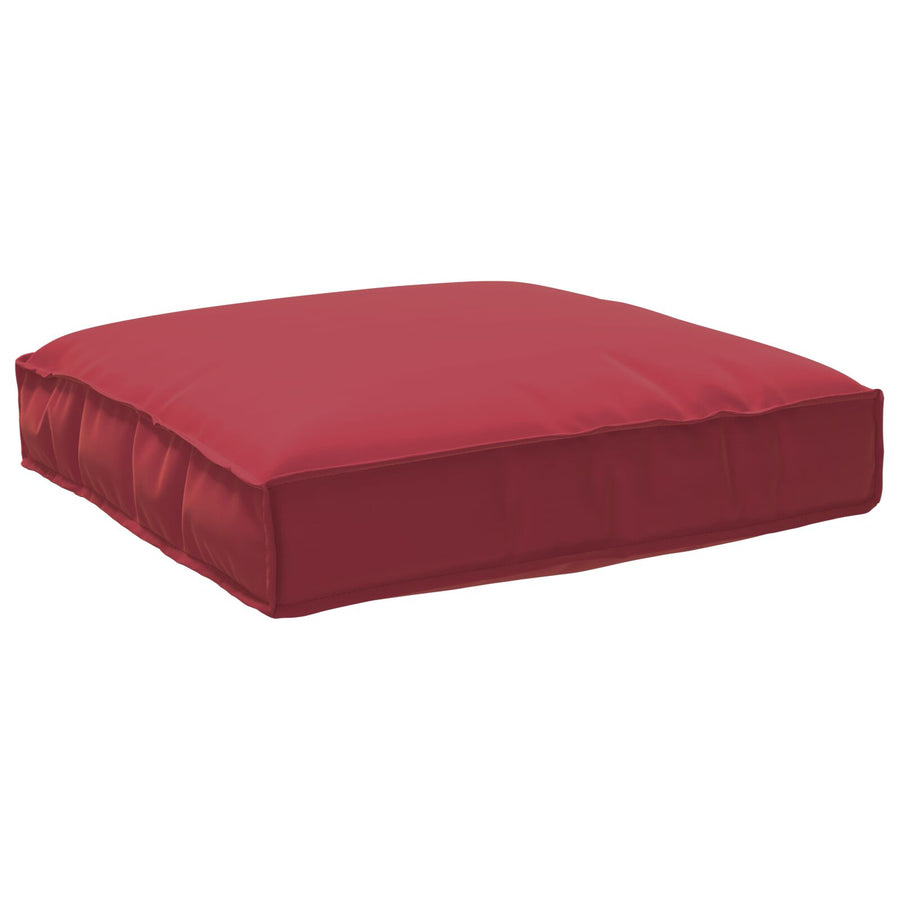 Palletkussen Voor Zit 80X80X12 Cm Oxfordstof Wijnrood