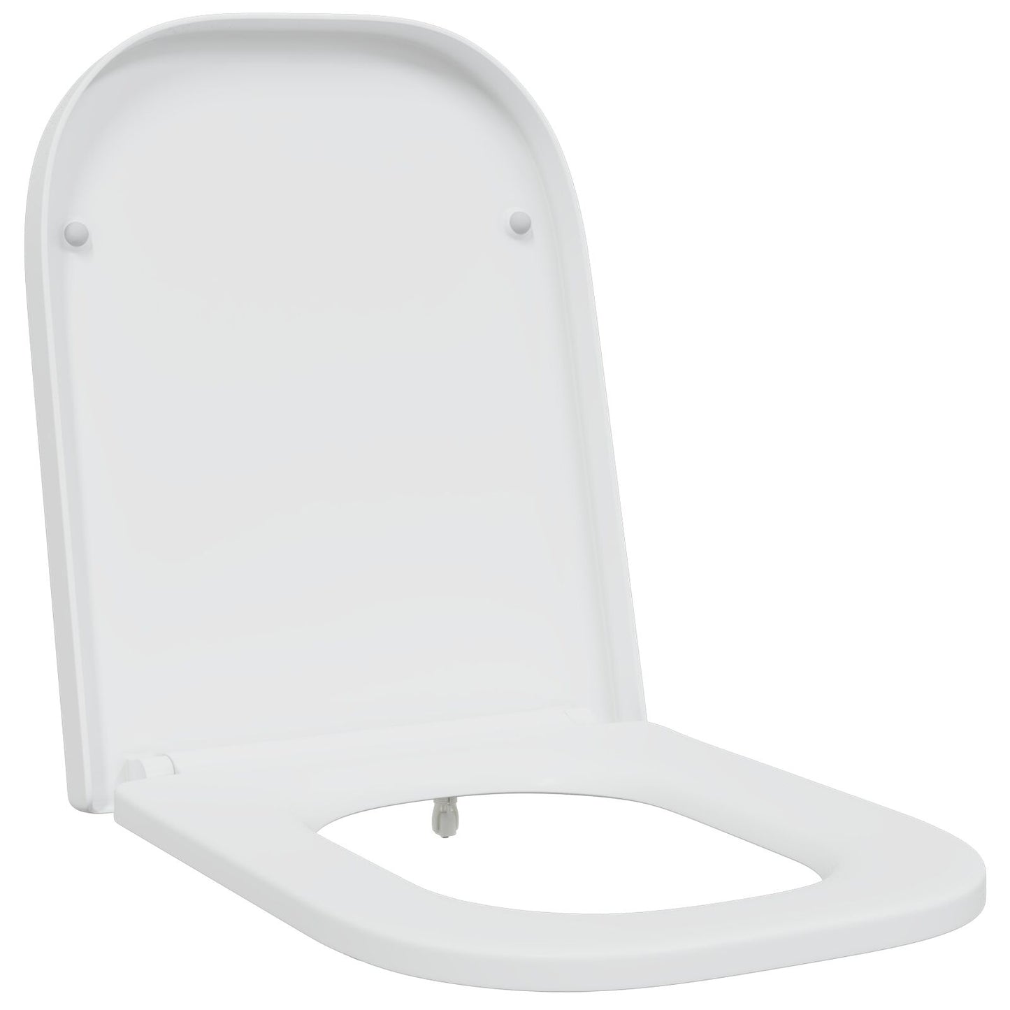 Snelsluiting Toiletbril Met Soft Close Duroplast Wit