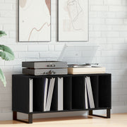 Cd- & dvd-kast zwart eiken 100x38x48 cm