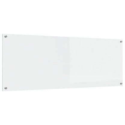 Keuken Achterwand Helder 110X40X0.6 Cm Gehard Glas Transparant 110 x 40 cm