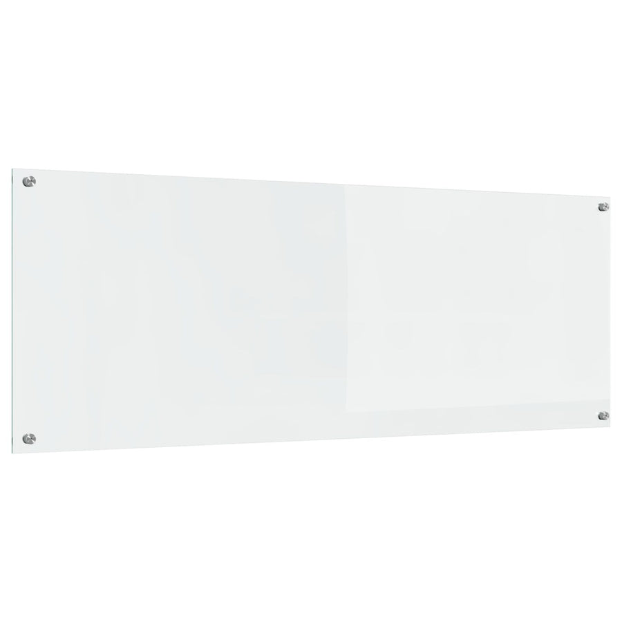 Keuken Achterwand Helder 110X40X0.6 Cm Gehard Glas Transparant 110 x 40 cm
