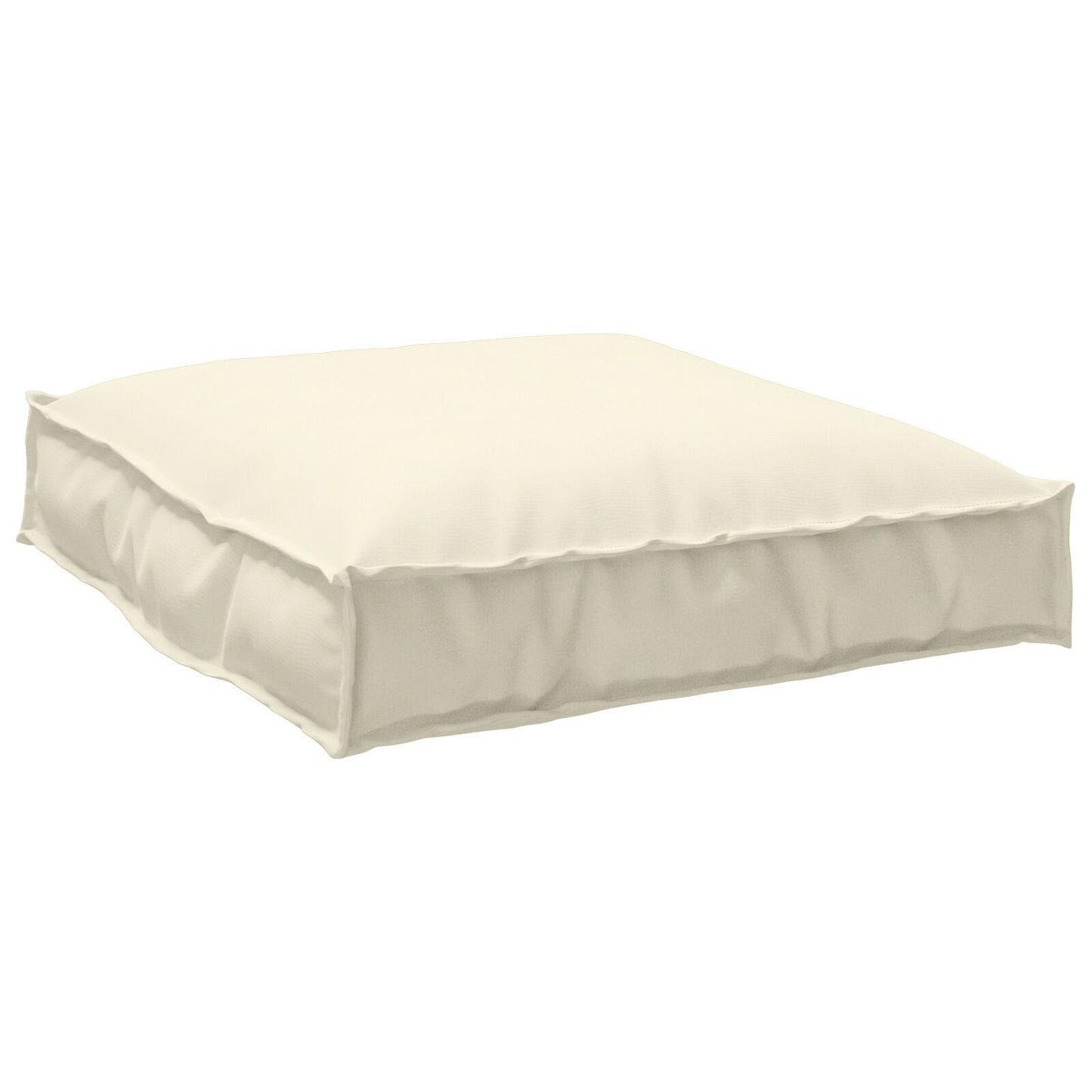 Palletkussen Voor Zitje 70X70X12 Cm Oxford Stof Crème