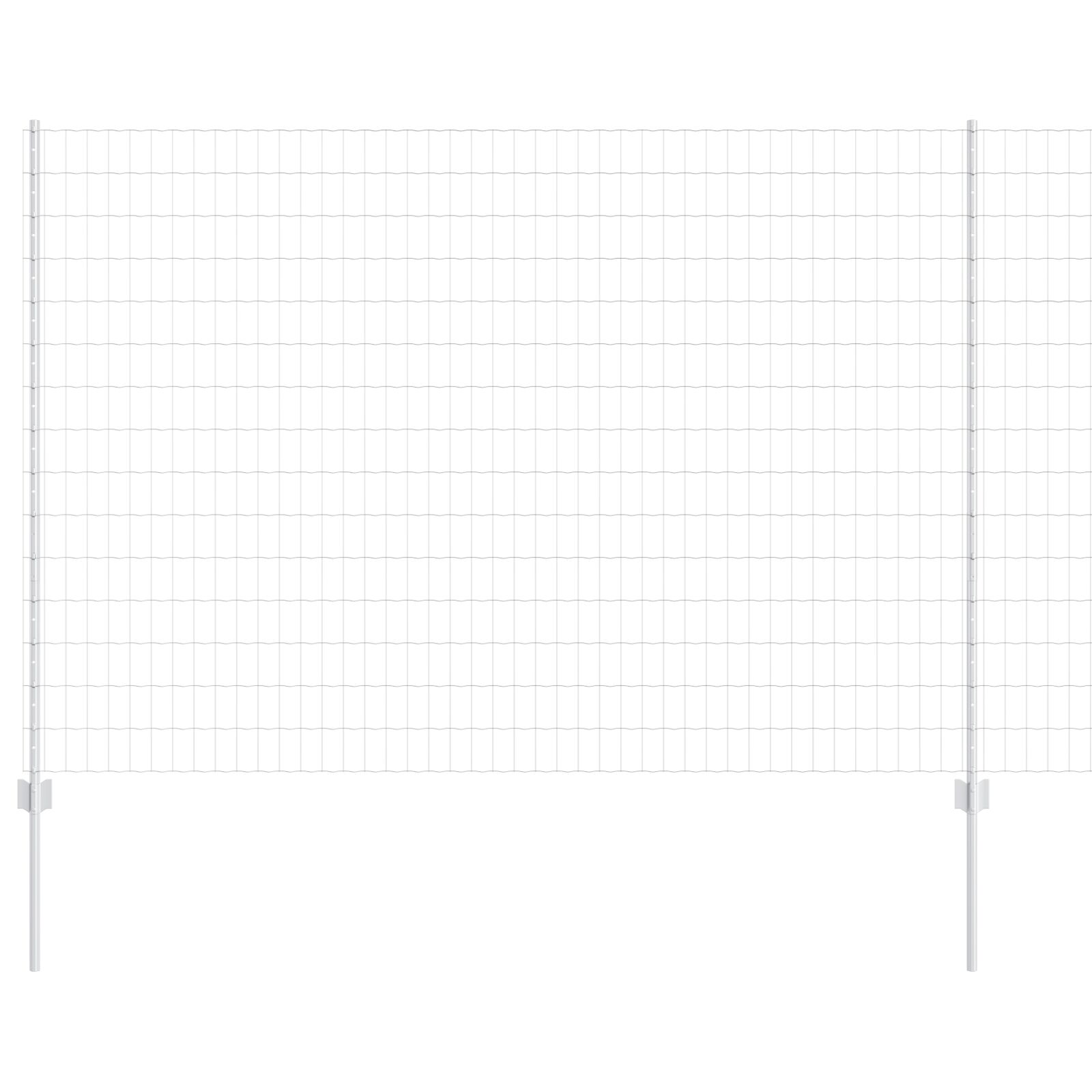 Tuinhek Set Set Van 2 Gegalvaniseerd Staal 10X1.5 M Duurzaam