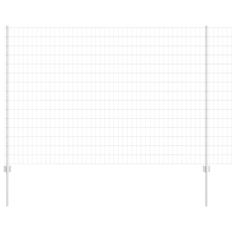 Tuinhek Set Set Van 2 Gegalvaniseerd Staal 10X1.5 M Duurzaam