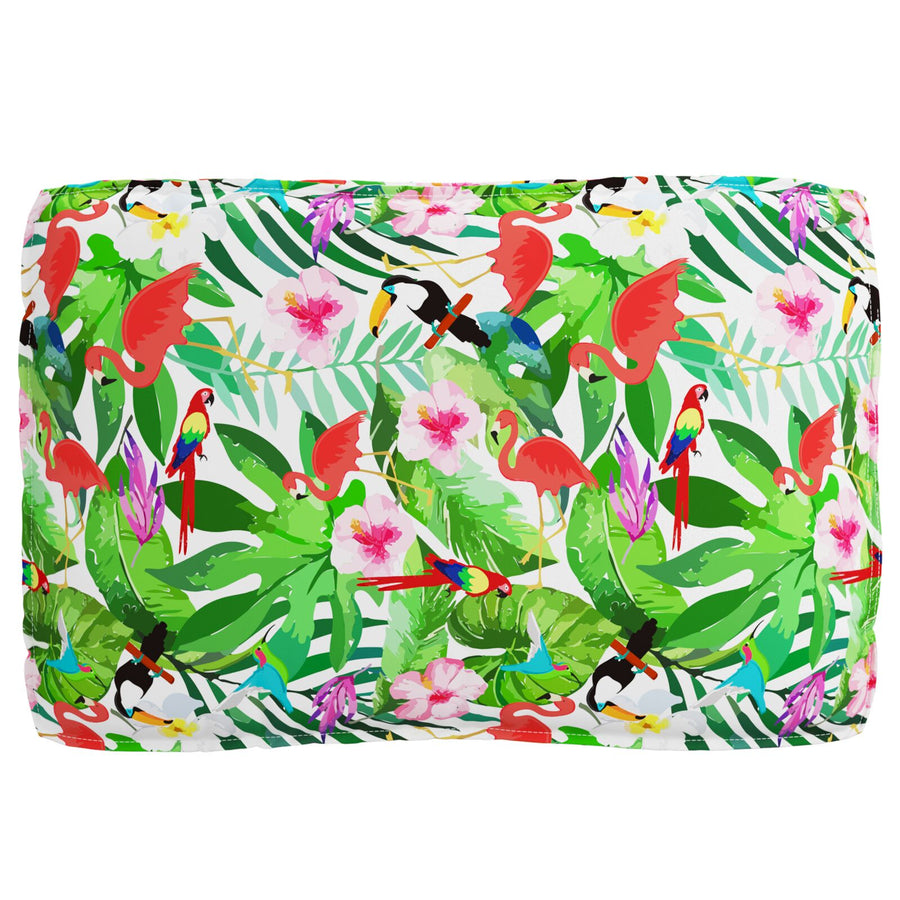Buiten Kussen Polyester 120 X 12 X 80 Cm Tropisch jungle