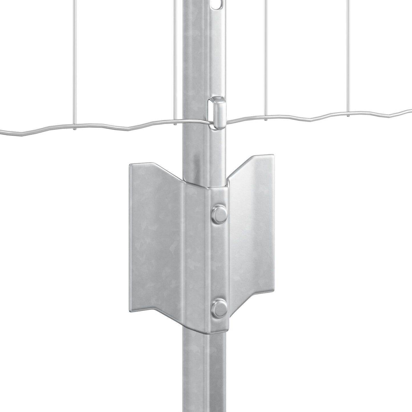 Euro Hek Set Van 2 Gegalvaniseerd Staal 25 X 0.4 M Stevig