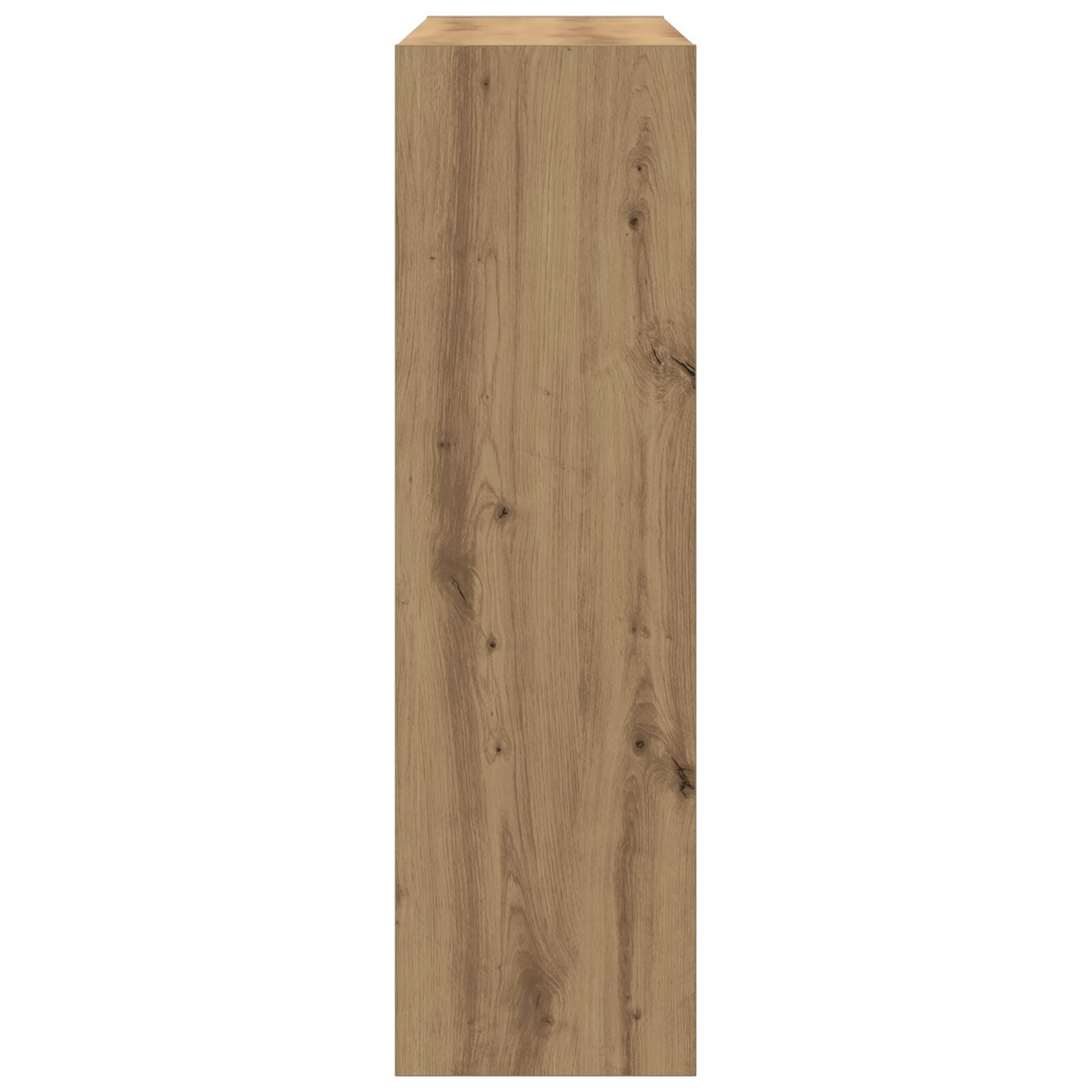 Boekenkast/Kamerscherm In Ambachtelijk Eiken - 100X30X103Cm, Gemaakt Van Gefabriceerd Hout