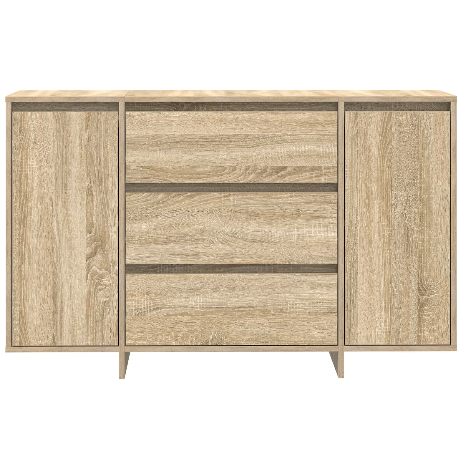 Sideboard Sonoma Eiken Gefabriceerd Hout Buffet Sideboard