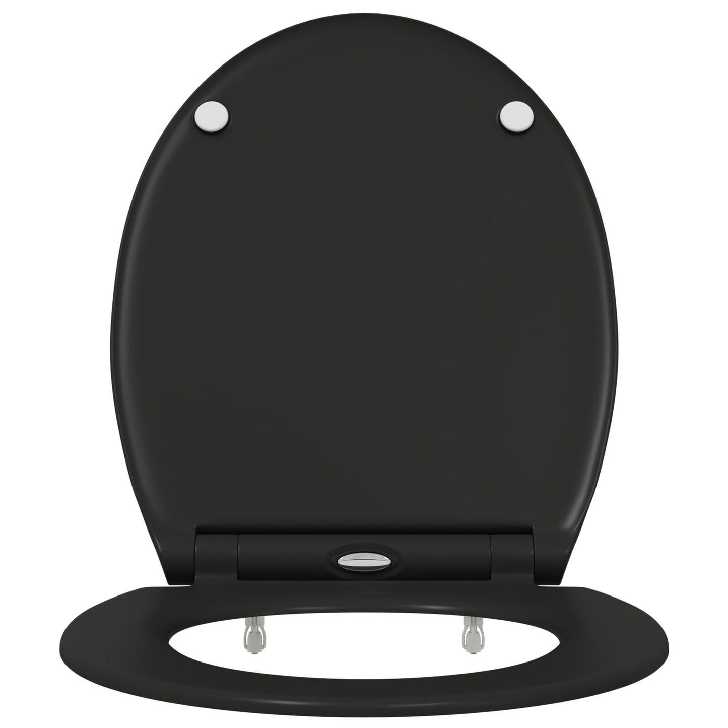Quick Release Toiletseat Met Soft Close Duroplast Zwart
