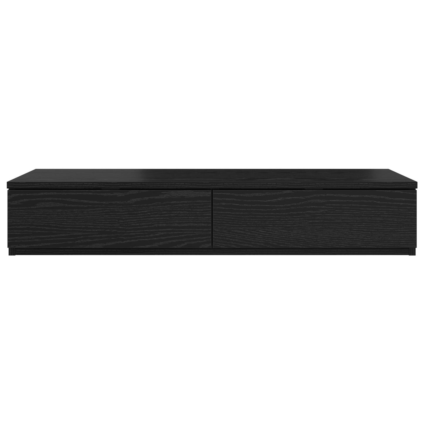 Bedladen Zwart Engineered Wood Zwart eiken 90 x 36,5 x 16,5 cm