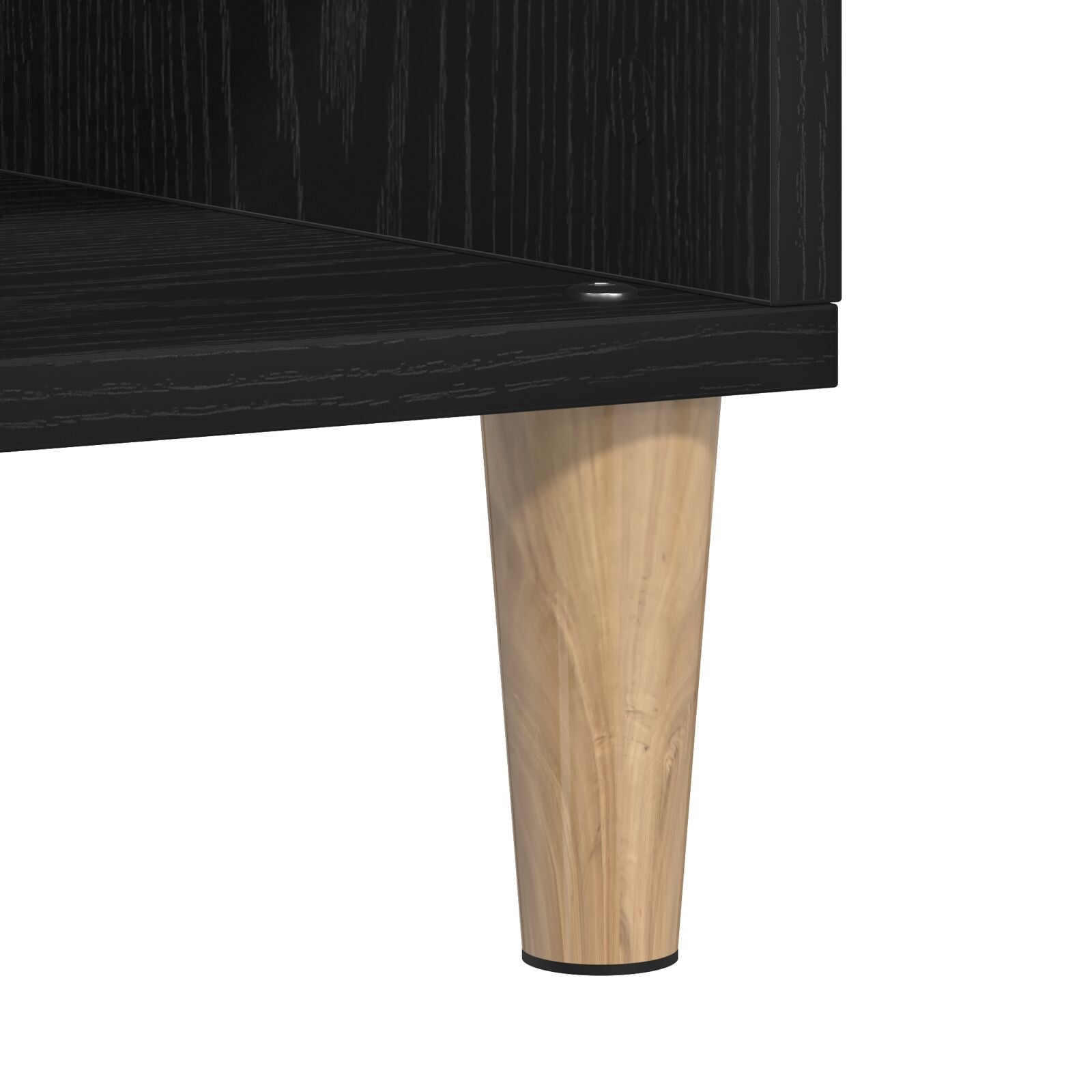 Dressoir Zwart Eiken 103,5X35X70 Cm