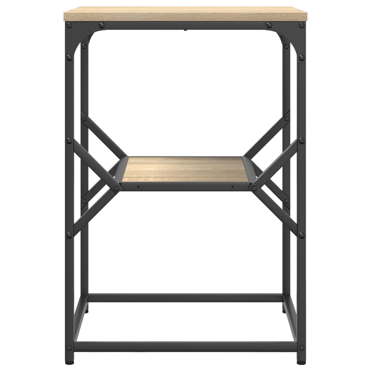 Bijzettafel 41X40X60 Cm Engineered Wood Sonoma eiken