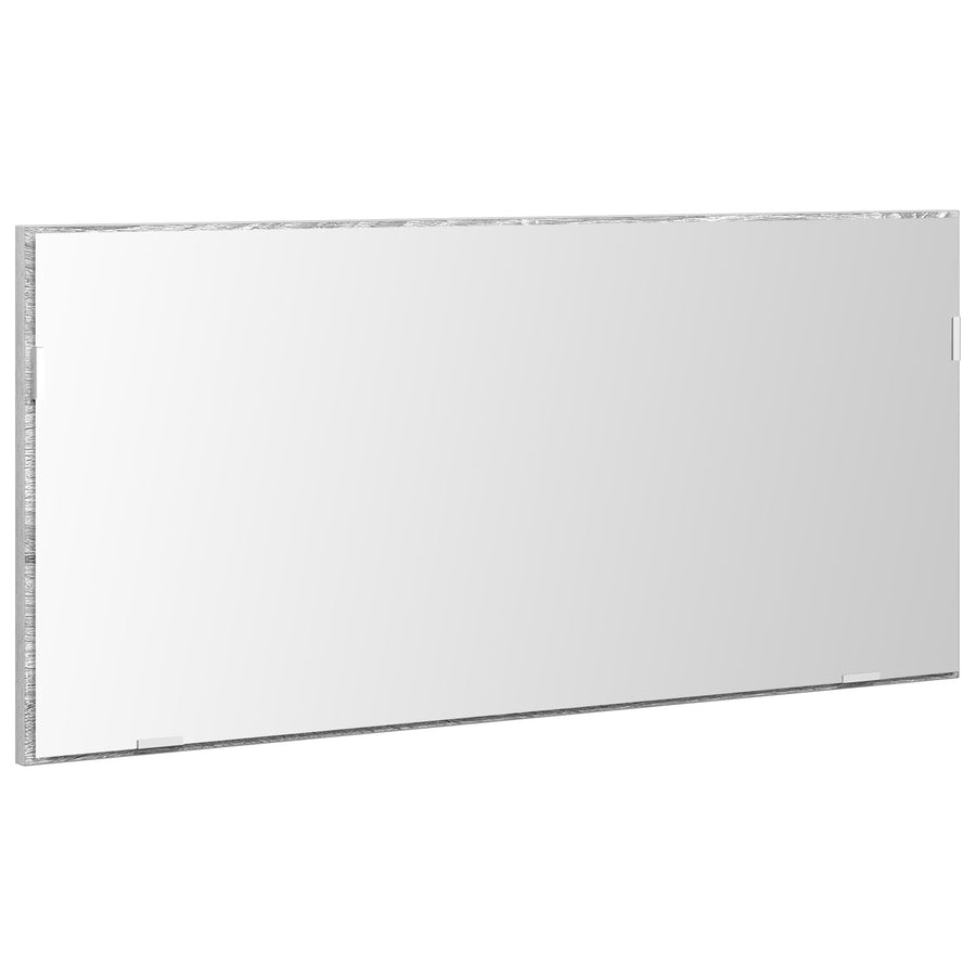 Badkamerspiegelkast Met Led Licht Grijs Sonoma 80X37 Cm