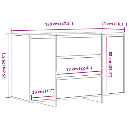 Sideboard Sonoma Eiken Gefabriceerd Hout Buffet Sideboard