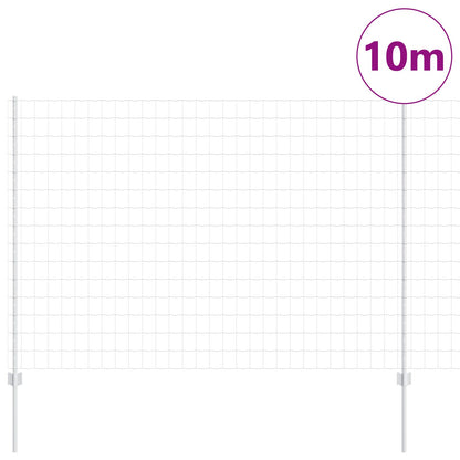Tuinomheining Rolset Set Van 2 Verzinkt Staal 10 X 1,5 M Sterk
